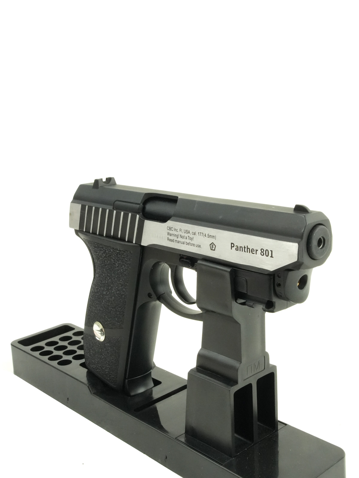 Пневматический пистолет Borner Panther 801 (SS P232L) с ЛЦУ (blowback) 4.5 мм