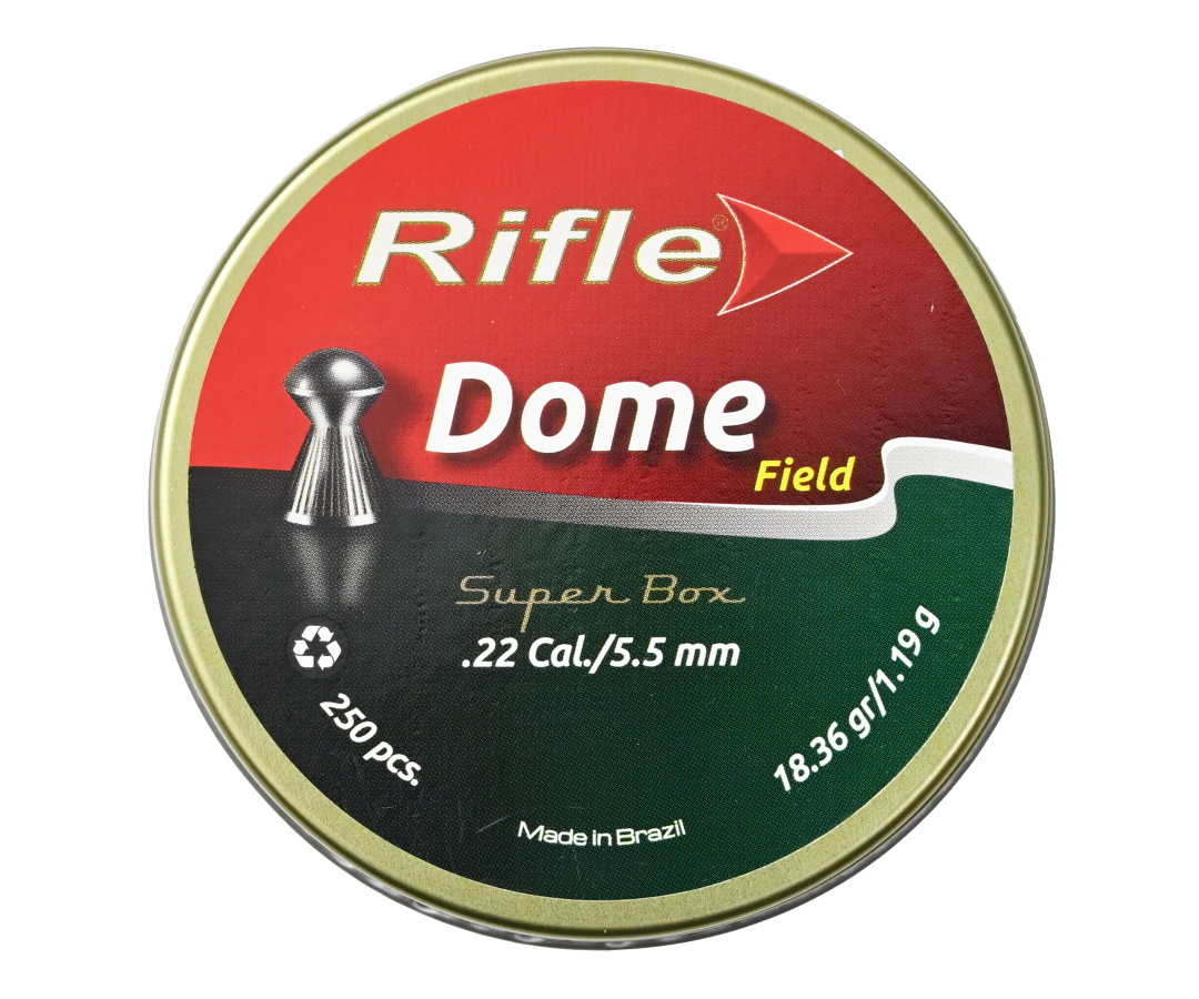 Пули пневматические Rifle Field Series Dome 5,5 мм, 1,19 г (250 штук)