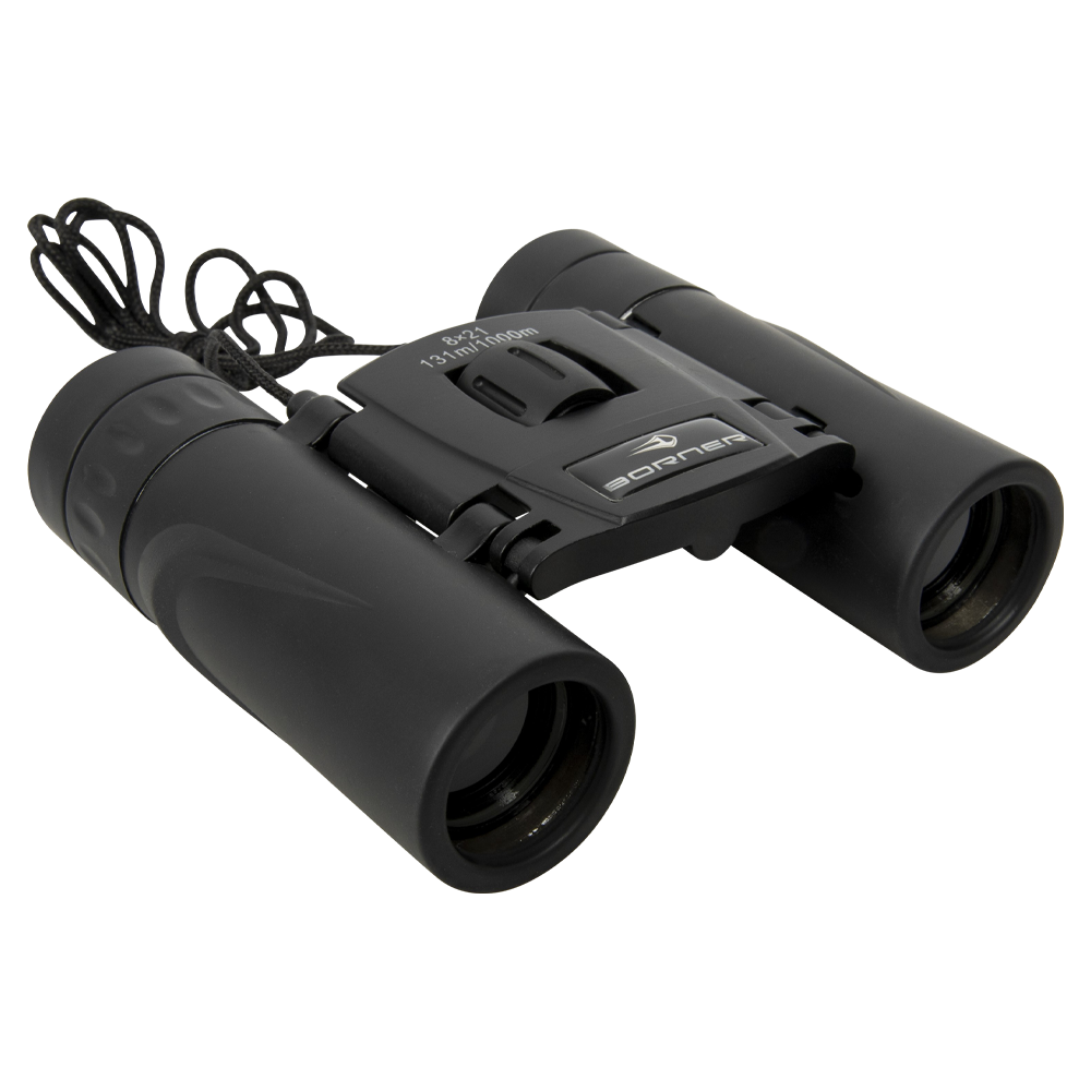 Бинокль Borner 8x21 черный Roof BK-7