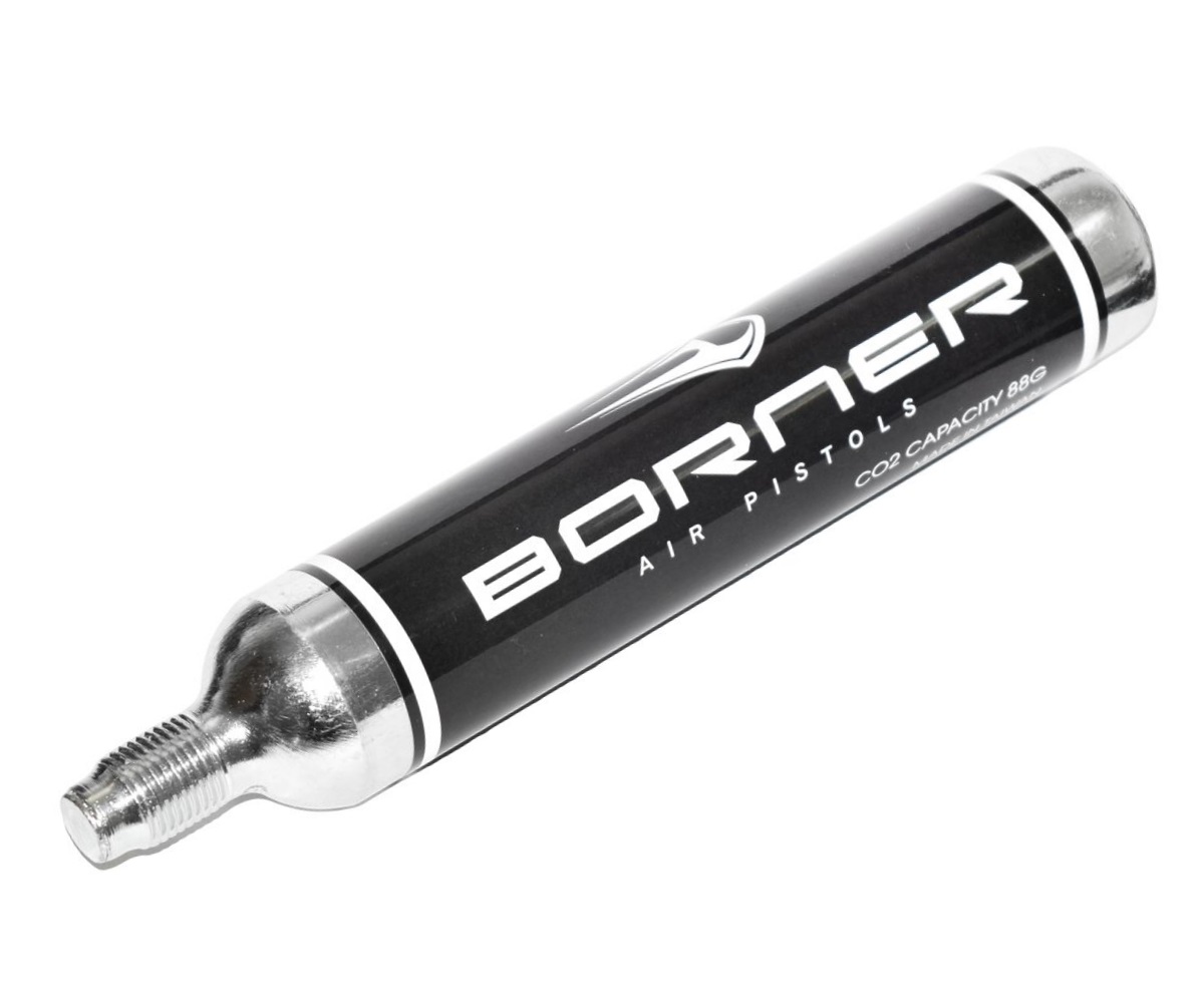 Баллон CO₂ Borner для пневматики, 88 грамм