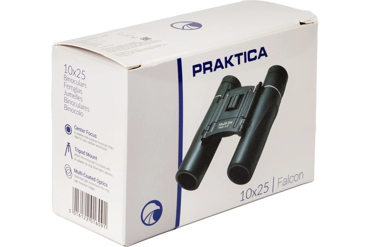 Бинокль Praktica Falcon 10x25 черный