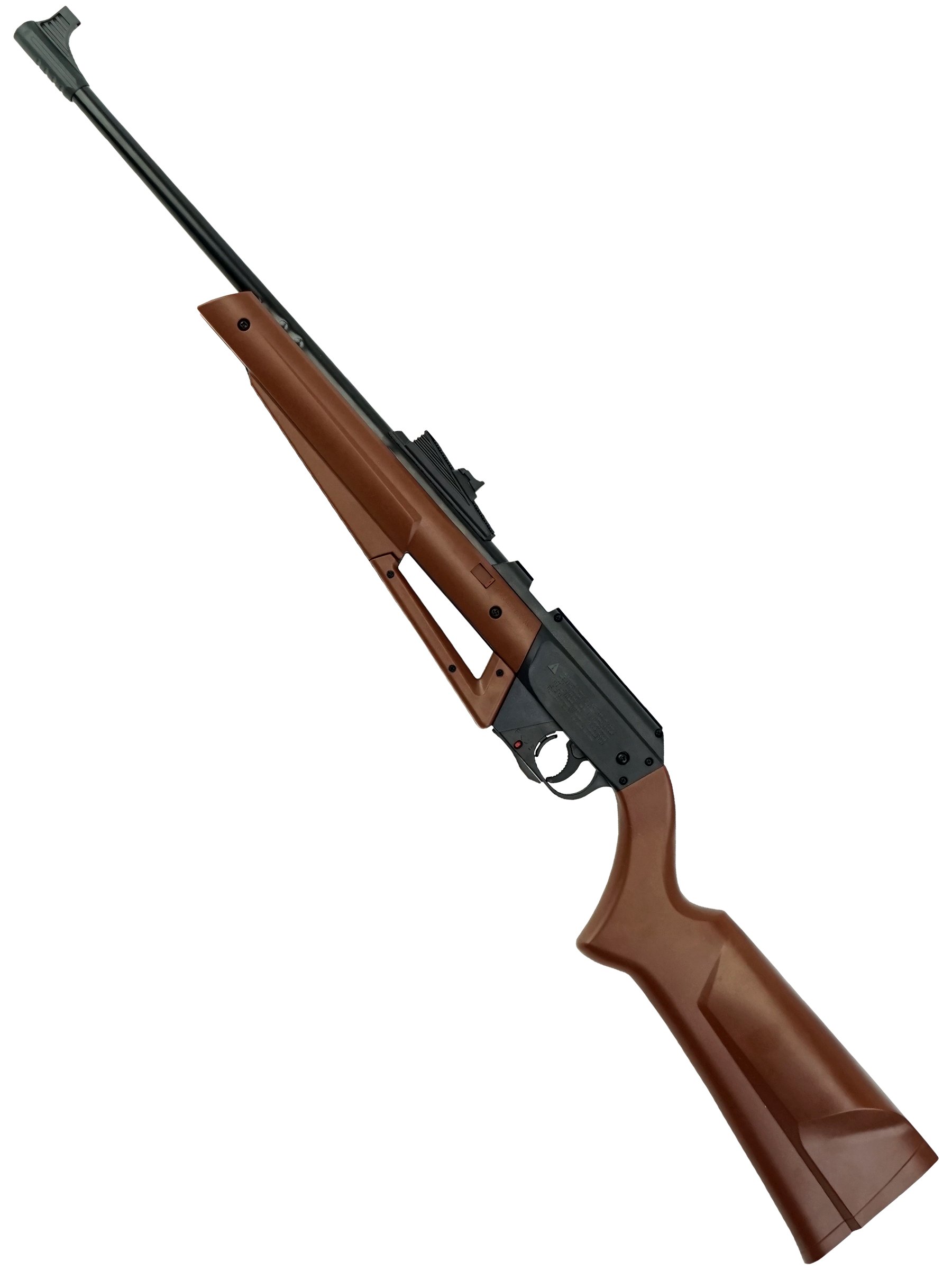 Пневматическая винтовка Borner Flex Shot Multi-Pump, Brown (пластик, 3 Дж) 4,5 мм