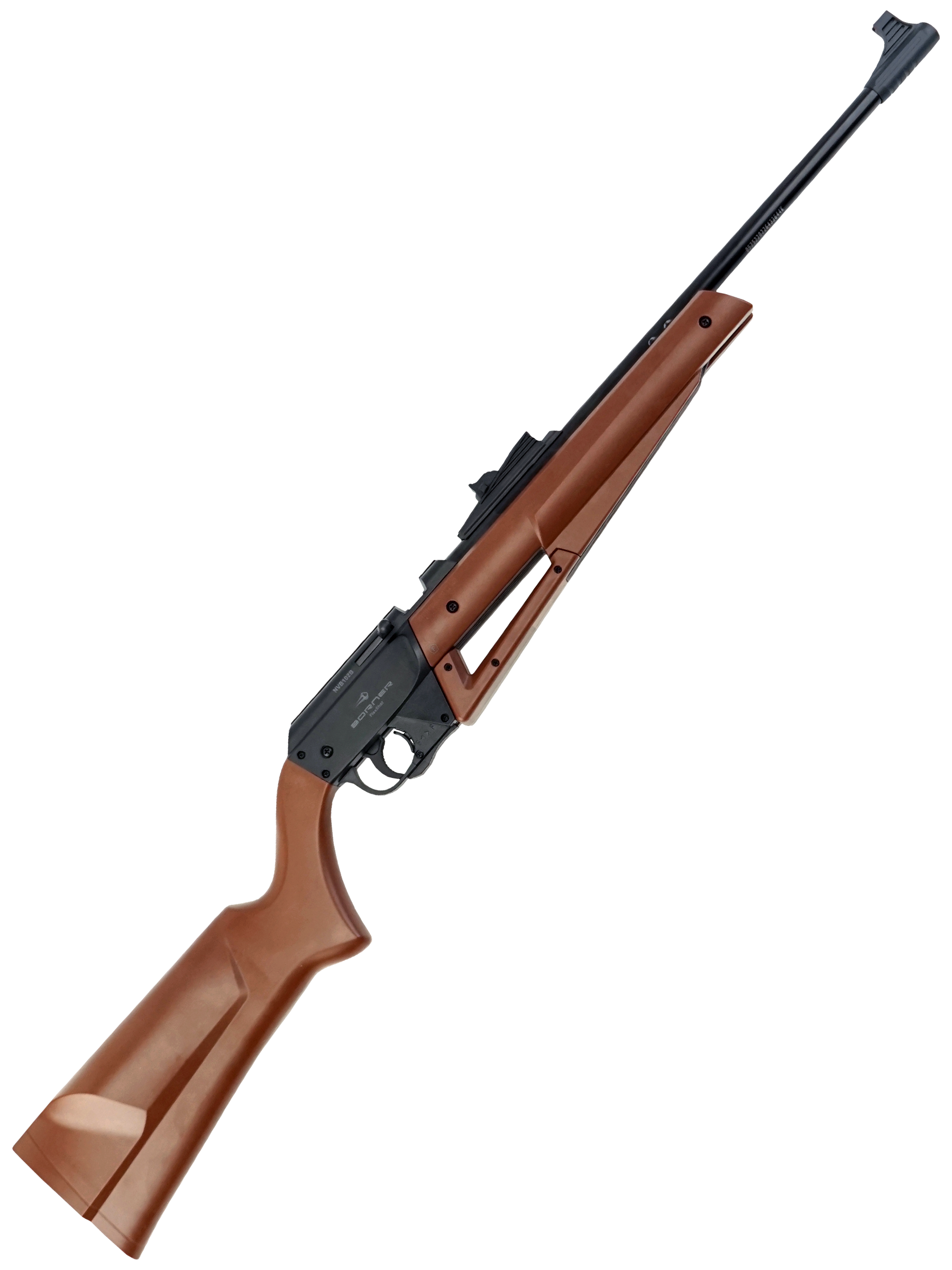 Пневматическая винтовка Borner Flex Shot Multi-Pump, Brown (пластик, 3 Дж) 4,5 мм
