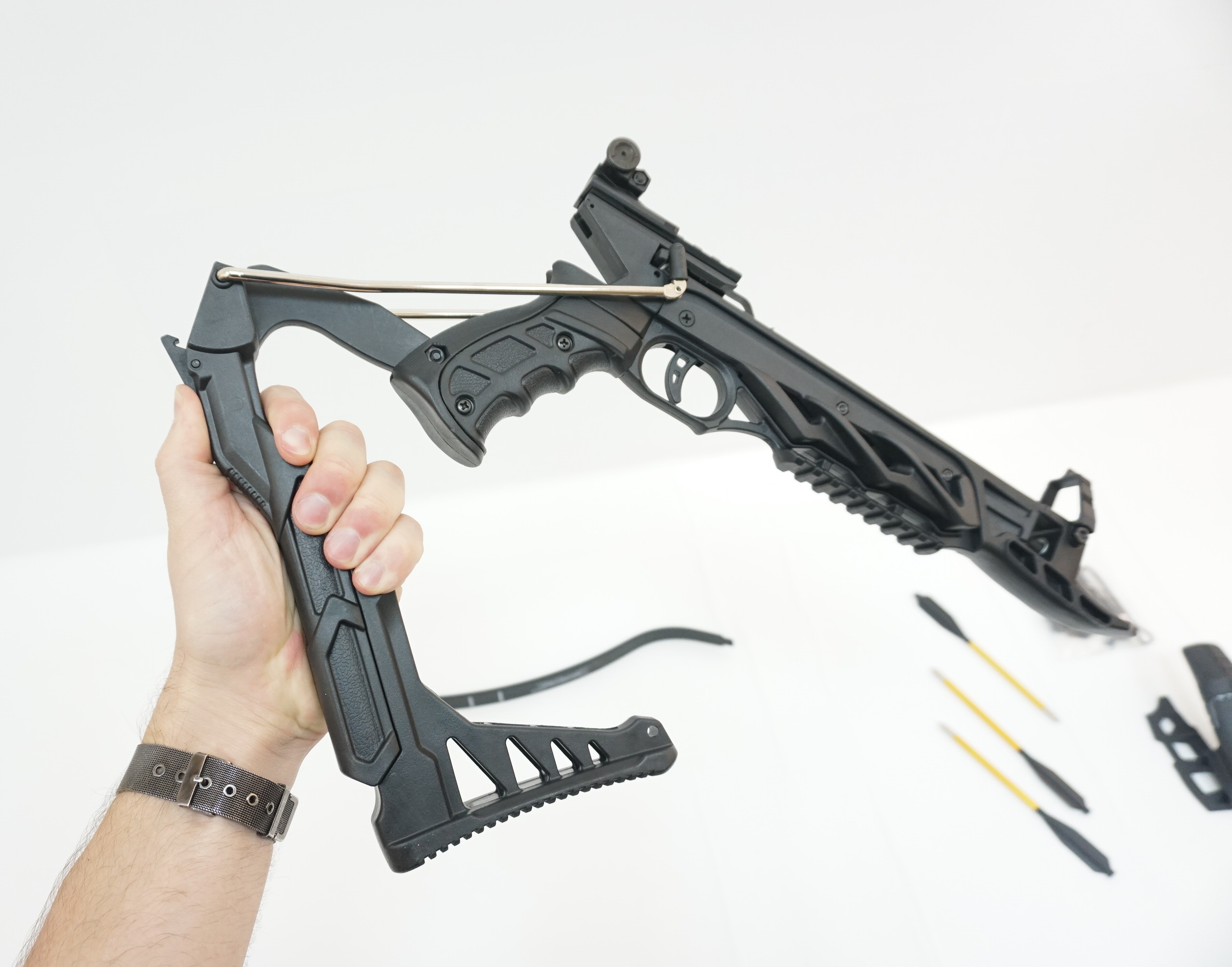 Арбалет-пистолет Remington Mist 2, регул. приклад (черный)