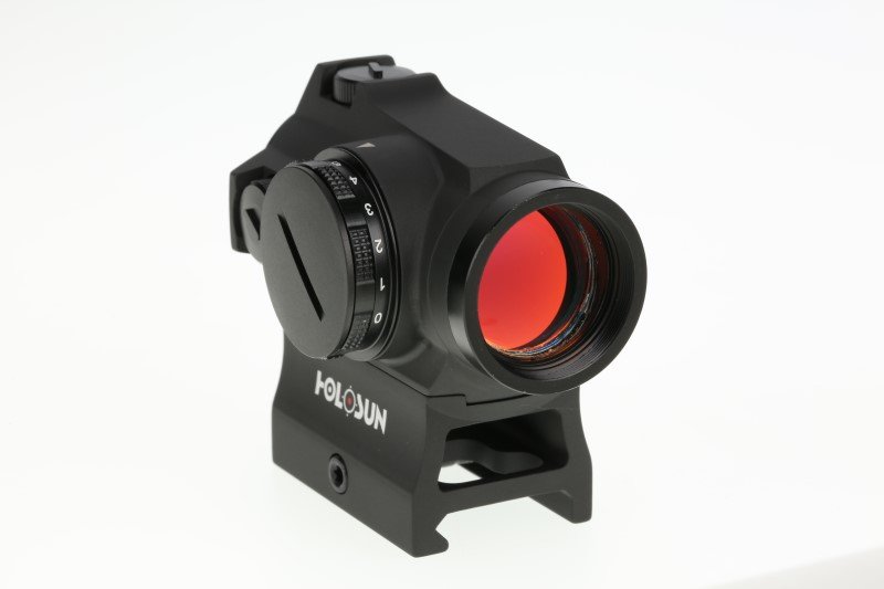 Коллиматорный прицел Holosun Micro HS503R, подсветка, кронштейн на Weaver