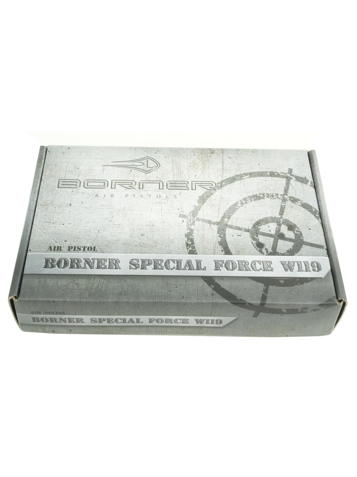 Пистолет пневм. BORNER W119 (Glock 17), кал. 4,5 мм