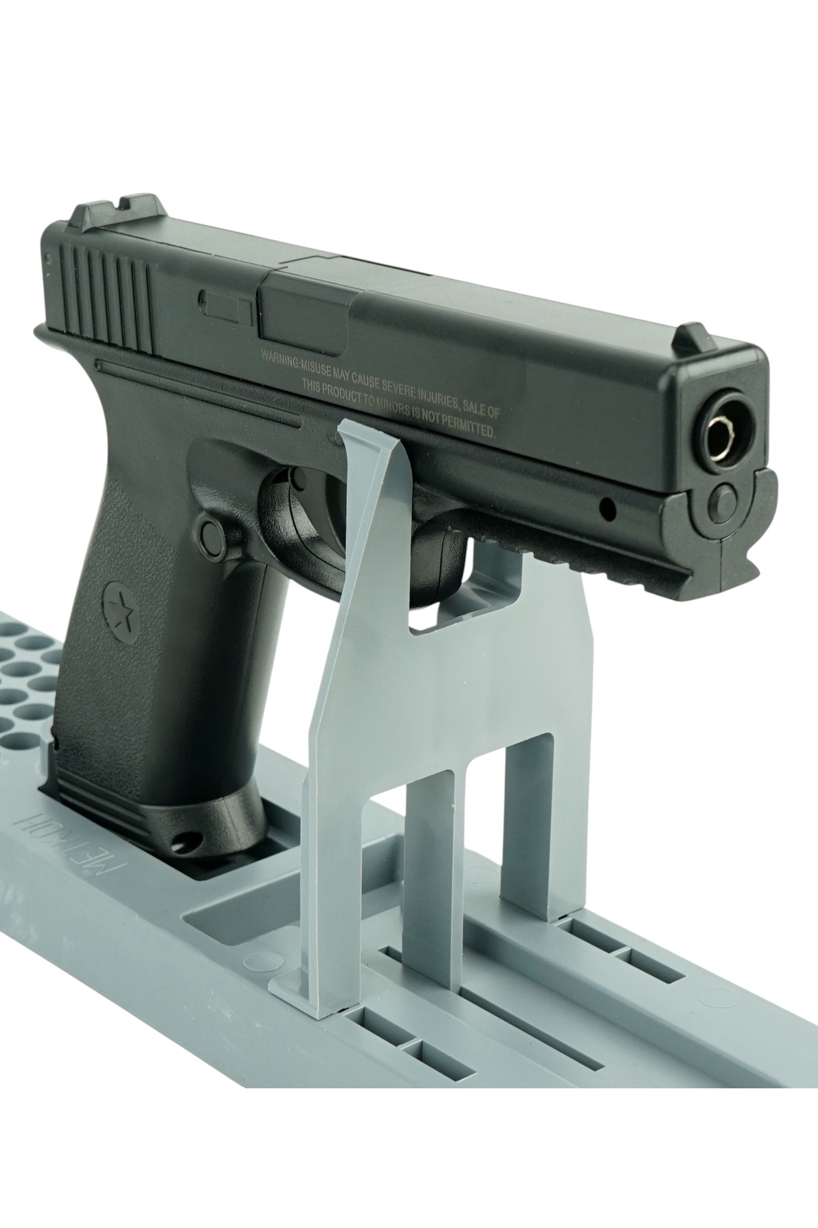 Страйкбольный пистолет Borner 17 (Glock) CO₂, пластик, 6 мм