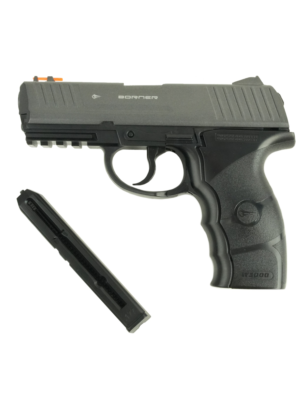 Пистолет пневм. BORNER W3000 (HK), кал. 4,5 мм