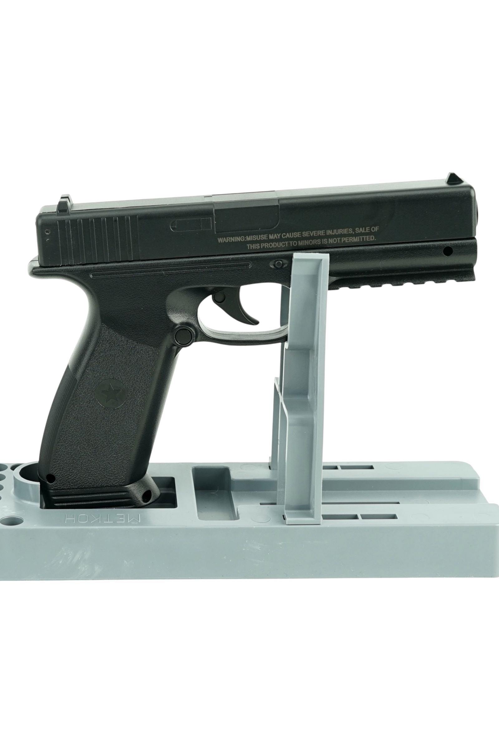 Страйкбольный пистолет Borner 17 (Glock) CO₂, пластик, 6 мм