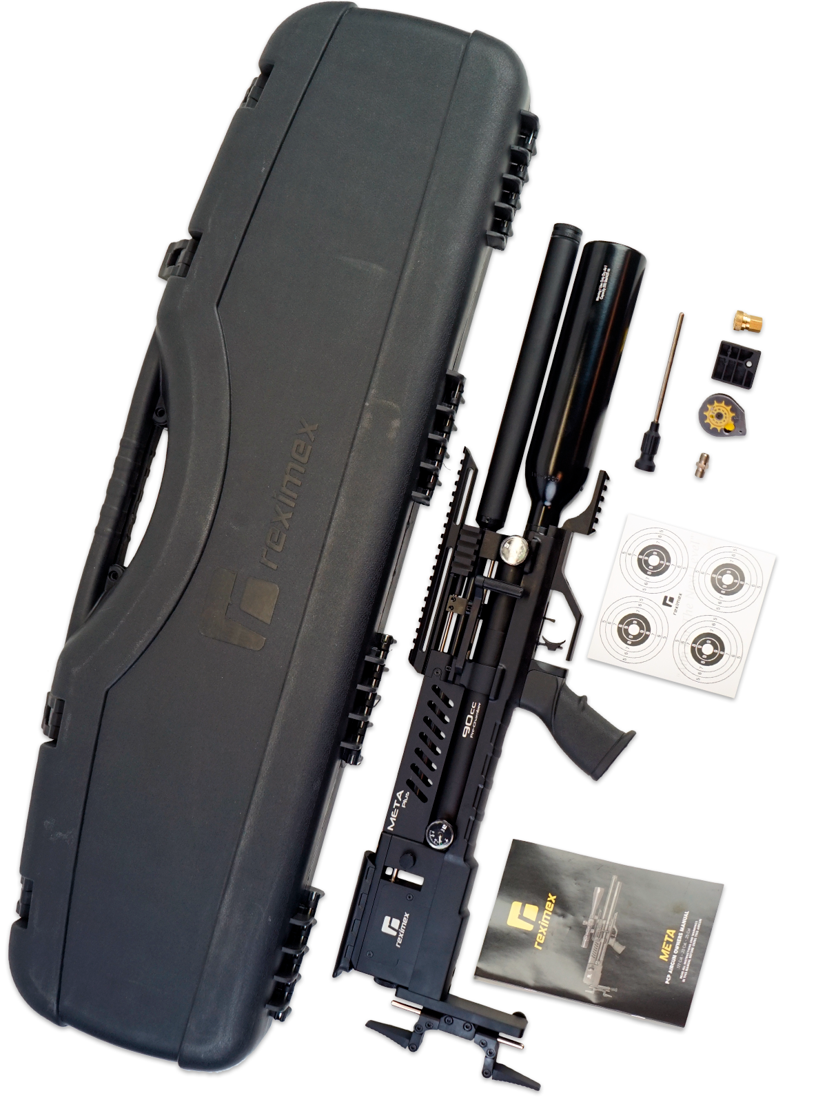 Винтовка пневматическая REXIMEX META PLUS, cal. 5,5 mm, 3 Дж (РСР, пластик)