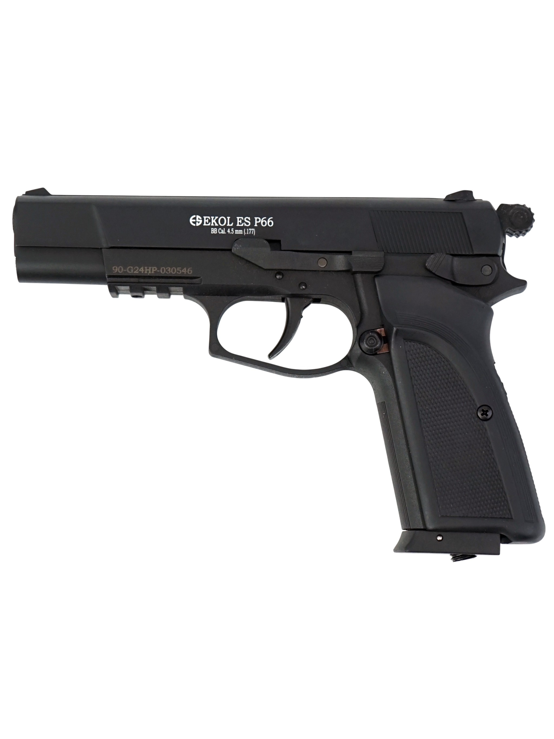 Пистолет пневм. EKOL ES P66 Black, (металл) кал. 4,5 мм, 3 Дж