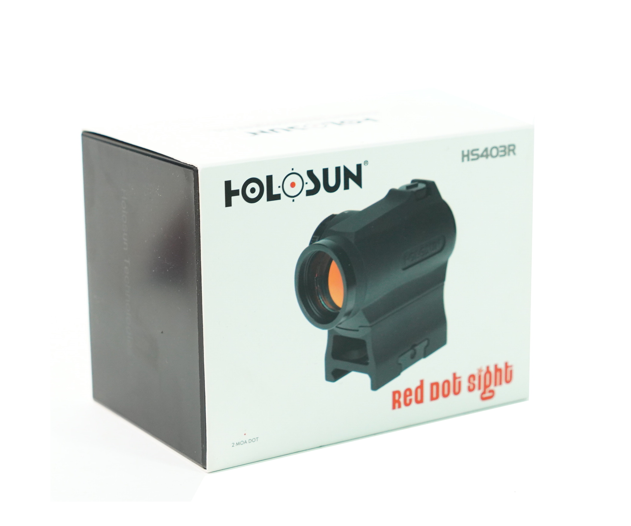 Коллиматорный прицел Holosun Micro HS403R, 2 MOA, на Weaver