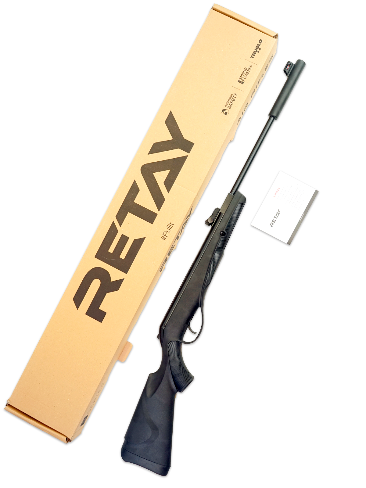 Винтовка пневм. RETAY 70S Black (пластик, переломка, Black) кал. 4.5, 3 Дж.