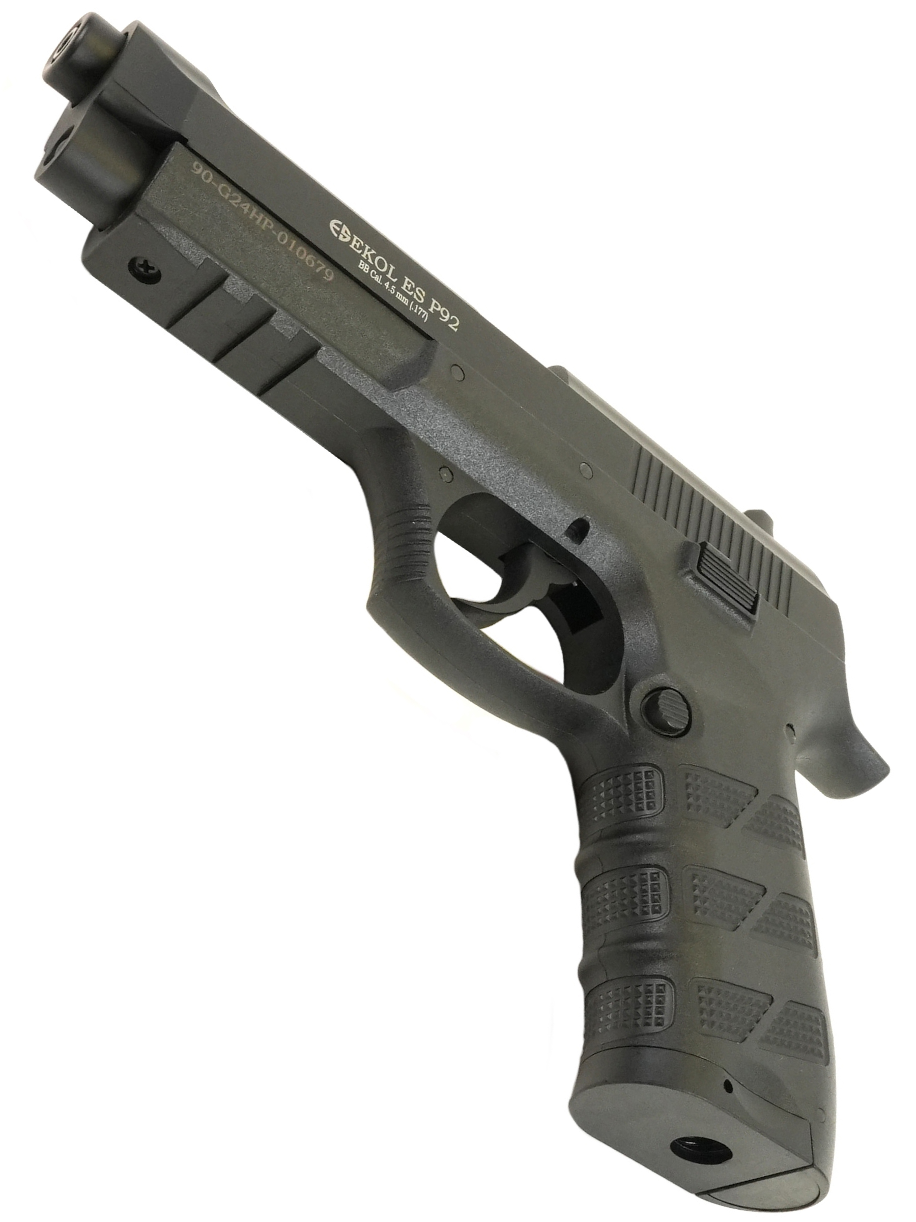 Пистолет пневм. EKOL ES P92 Black, (металл) кал. 4,5 мм, 3 Дж