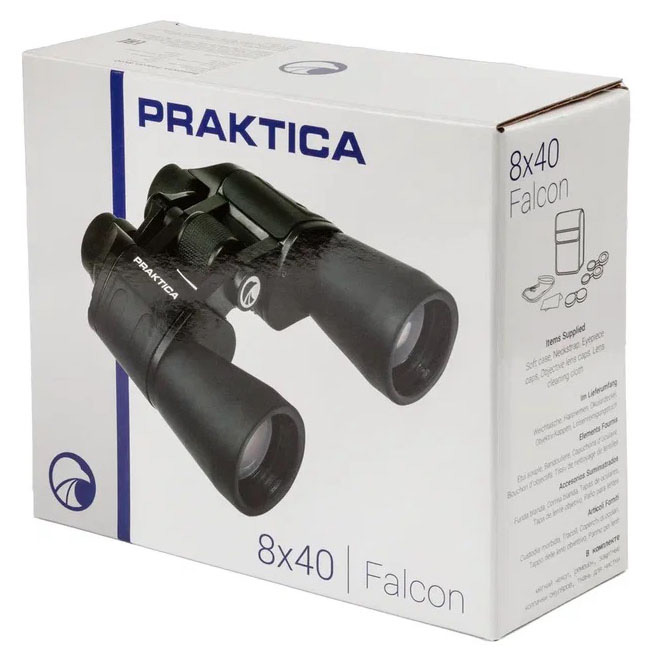 Бинокль Praktica Falcon 8x40 черный (PRA089)