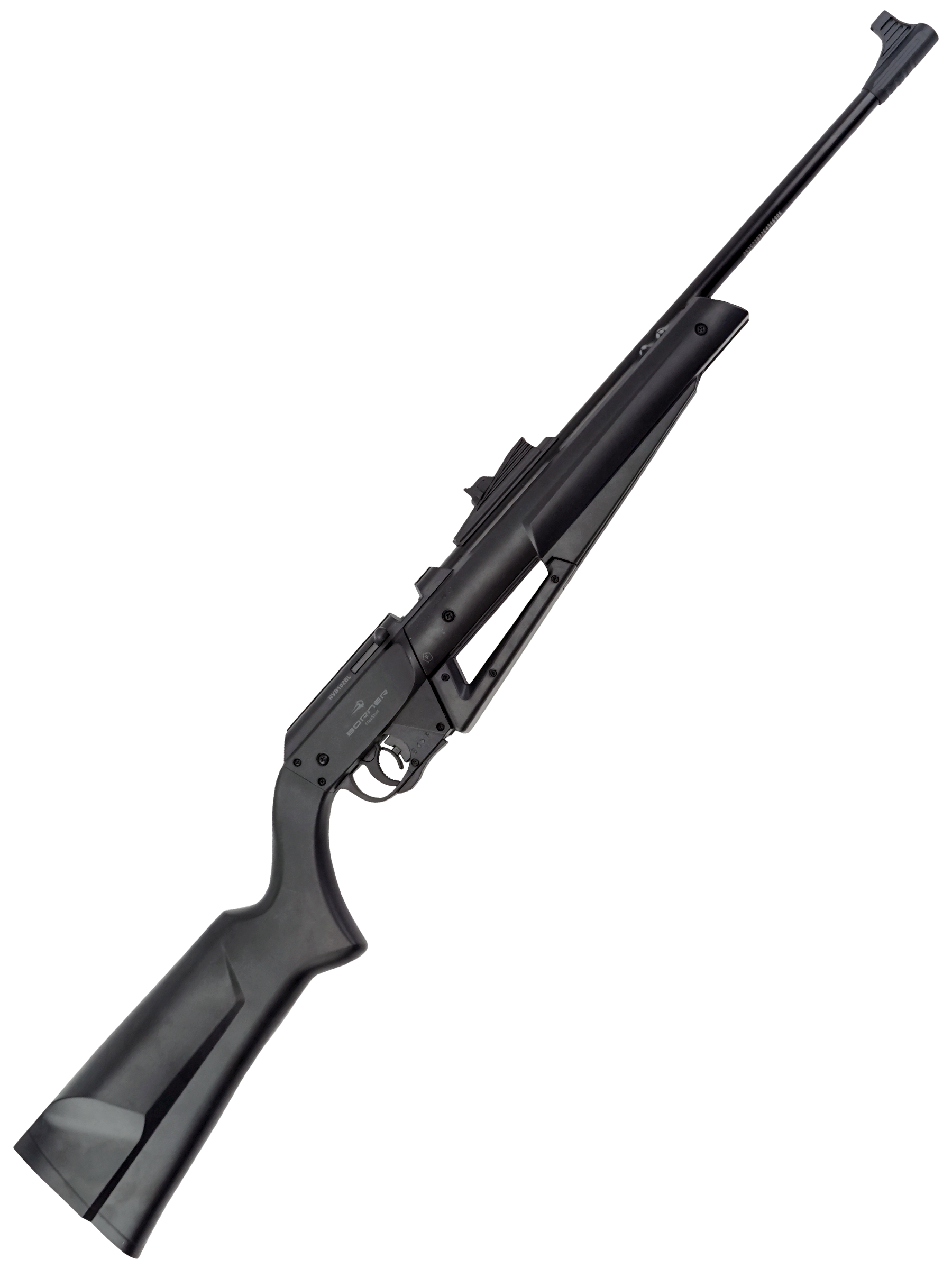Пневматическая винтовка Borner Flex Shot Multi-Pump, Black (пластик, 3 Дж) 4,5 мм