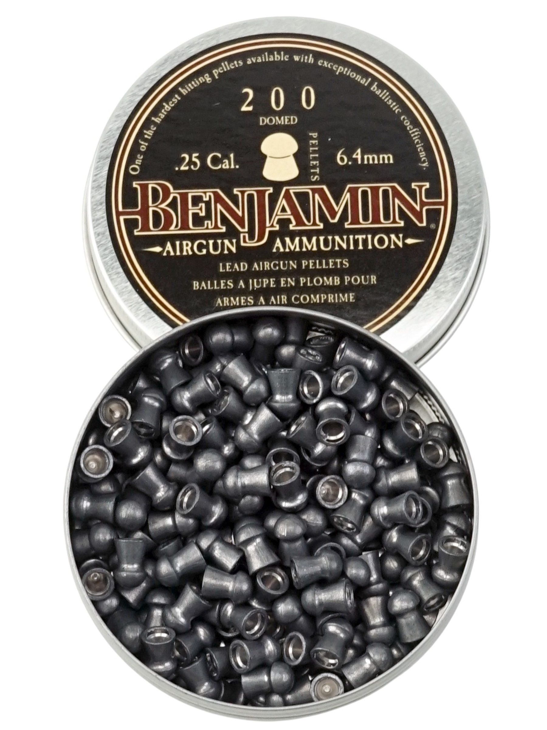 Пули пневматические Crosman Benjamin Discovery Domed 6,35 мм, 1,80 г (200 штук)