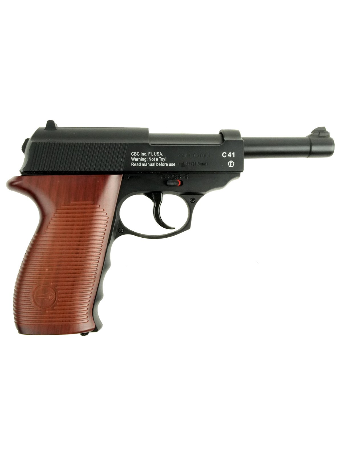 Пистолет пневм. BORNER C41 (Walther P.38), кал. 4,5 мм