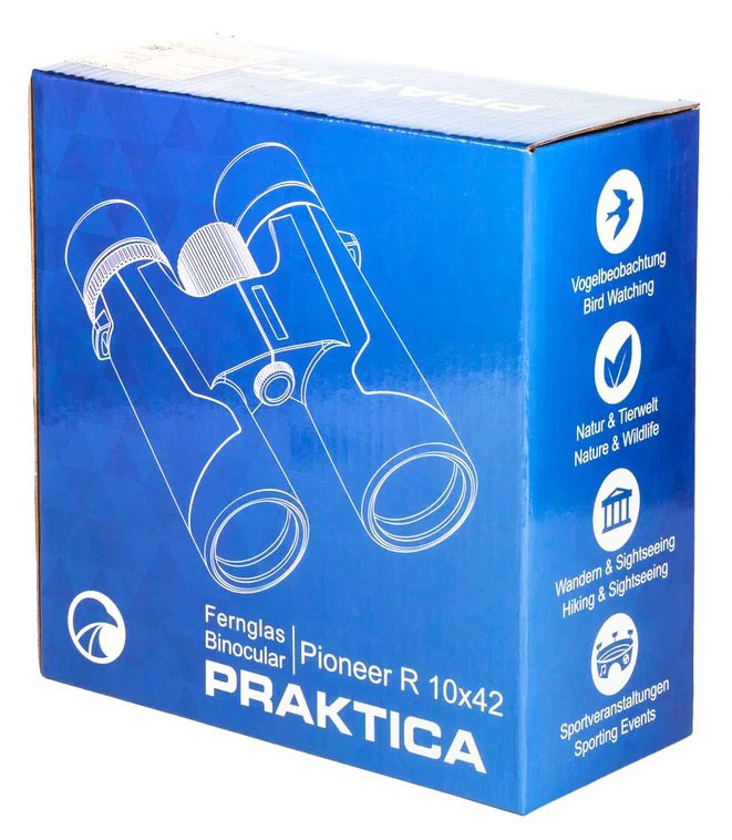 Бинокль Praktica Pioneer R 10x42 водозащита (PRA244)