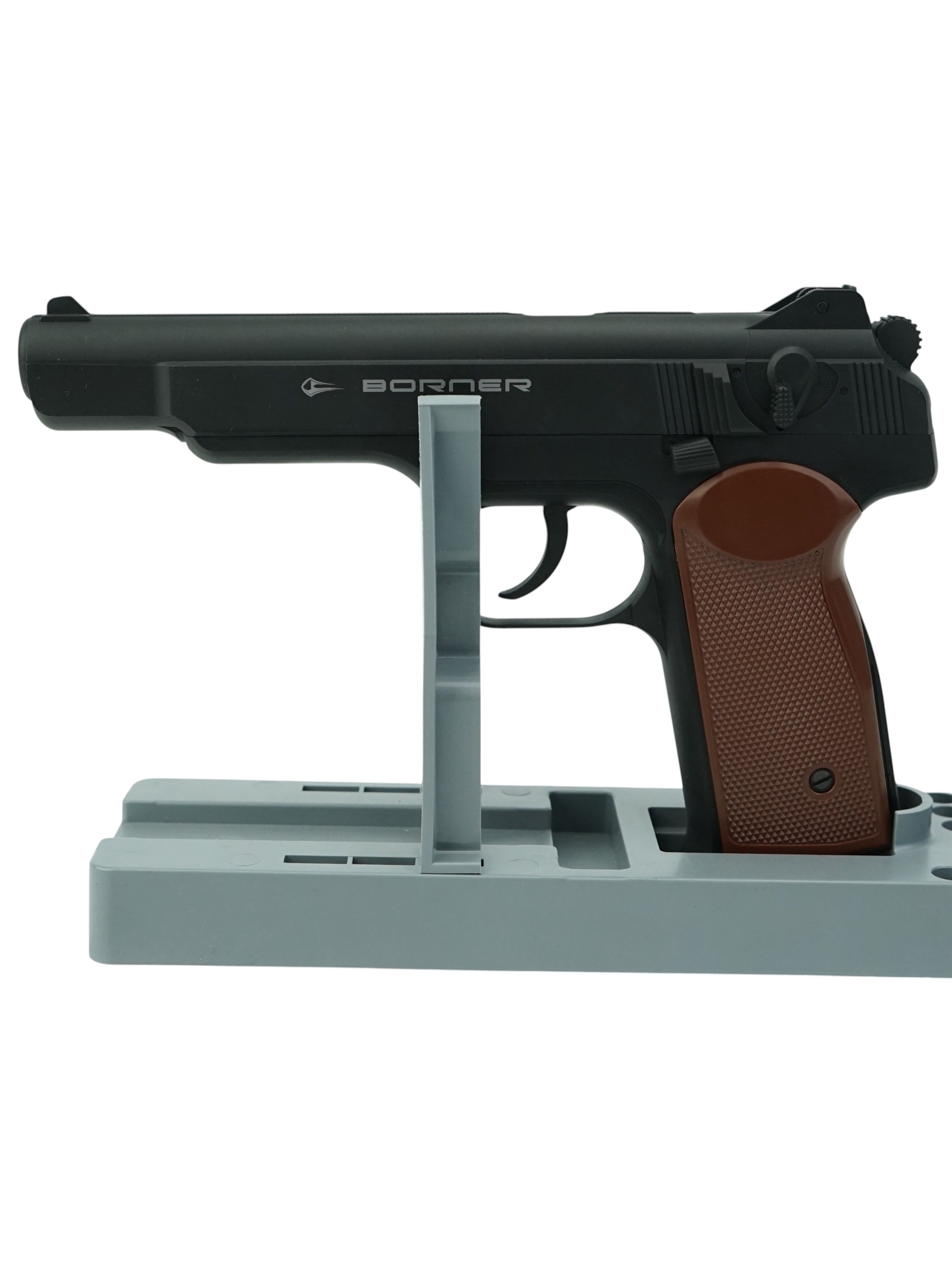 Пистолет пневм. BORNER APS-S Black, кал. 4,5 мм (пластик)/BBs