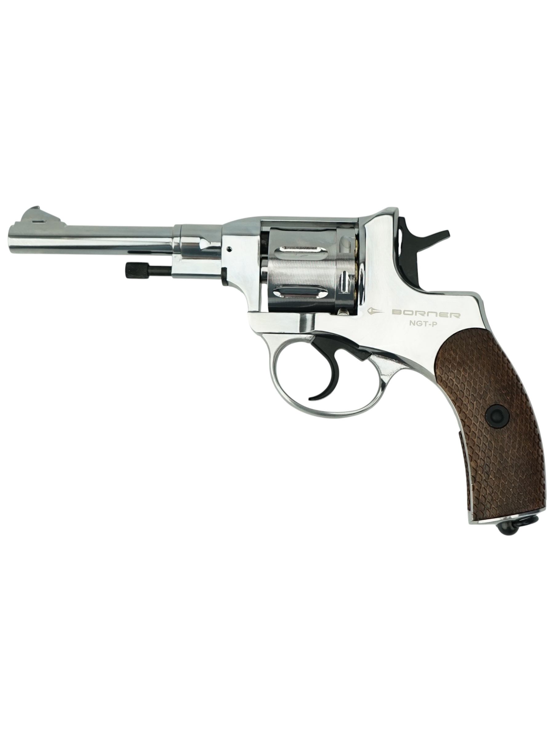 Пистолет пневм. BORNER NGT-P Silver, кал. 4,5 мм/pellets