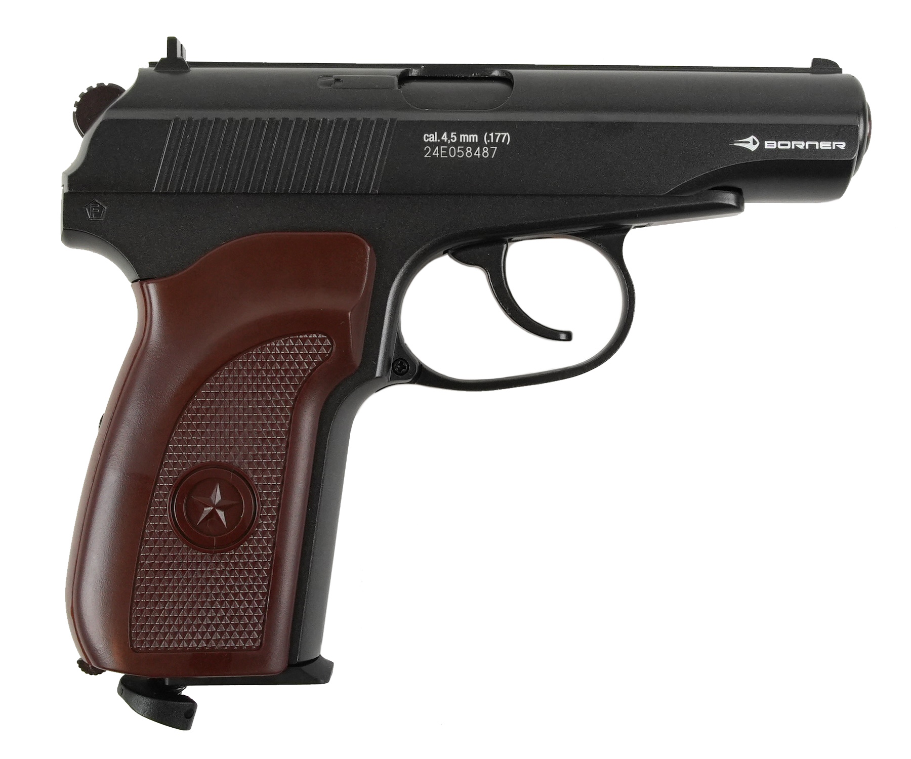 Пистолет пневм. BORNER PM49 (Blowback), кал. 4,5 мм