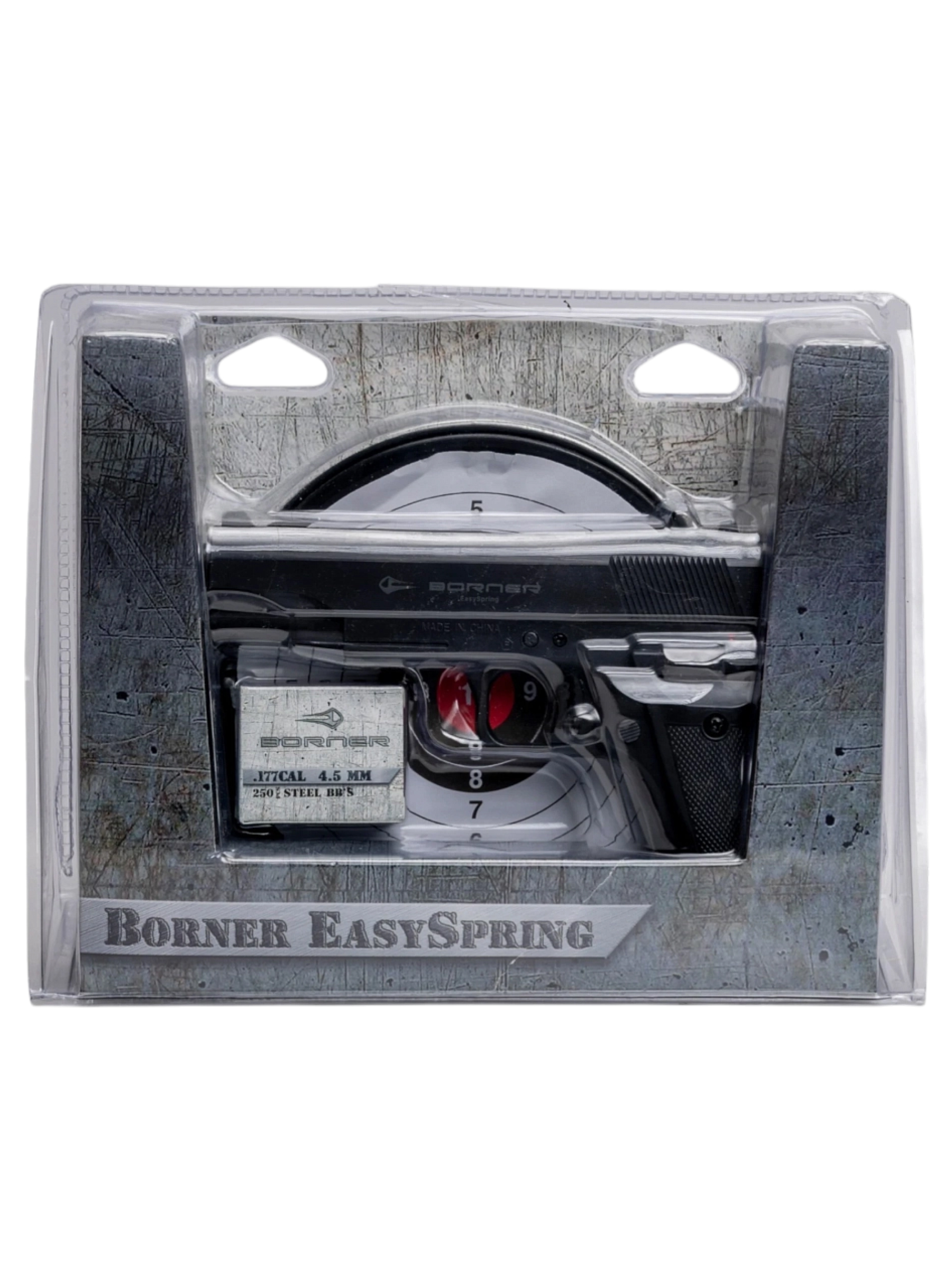 Пневматический пистолет Borner Easy Spring (Colt 1911, пластик)