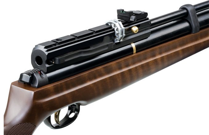 Винтовка пневматическая Hatsan AT44-10 Wood ( PCP, дерево, 3 Дж ) 6.35 мм