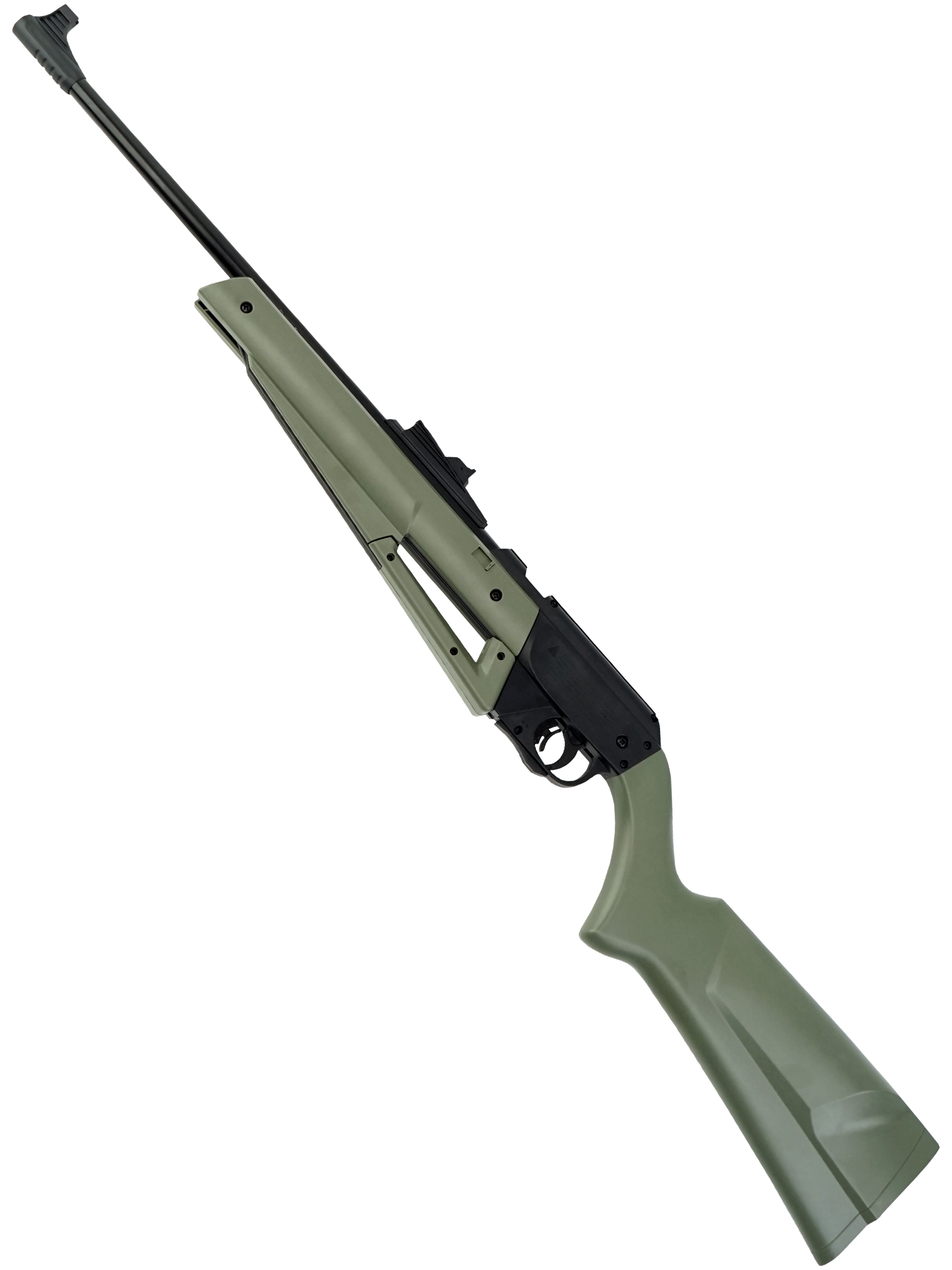 Пневматическая винтовка Borner Simple Strike Pump, Green (пластик, 3 Дж) 4,5 мм