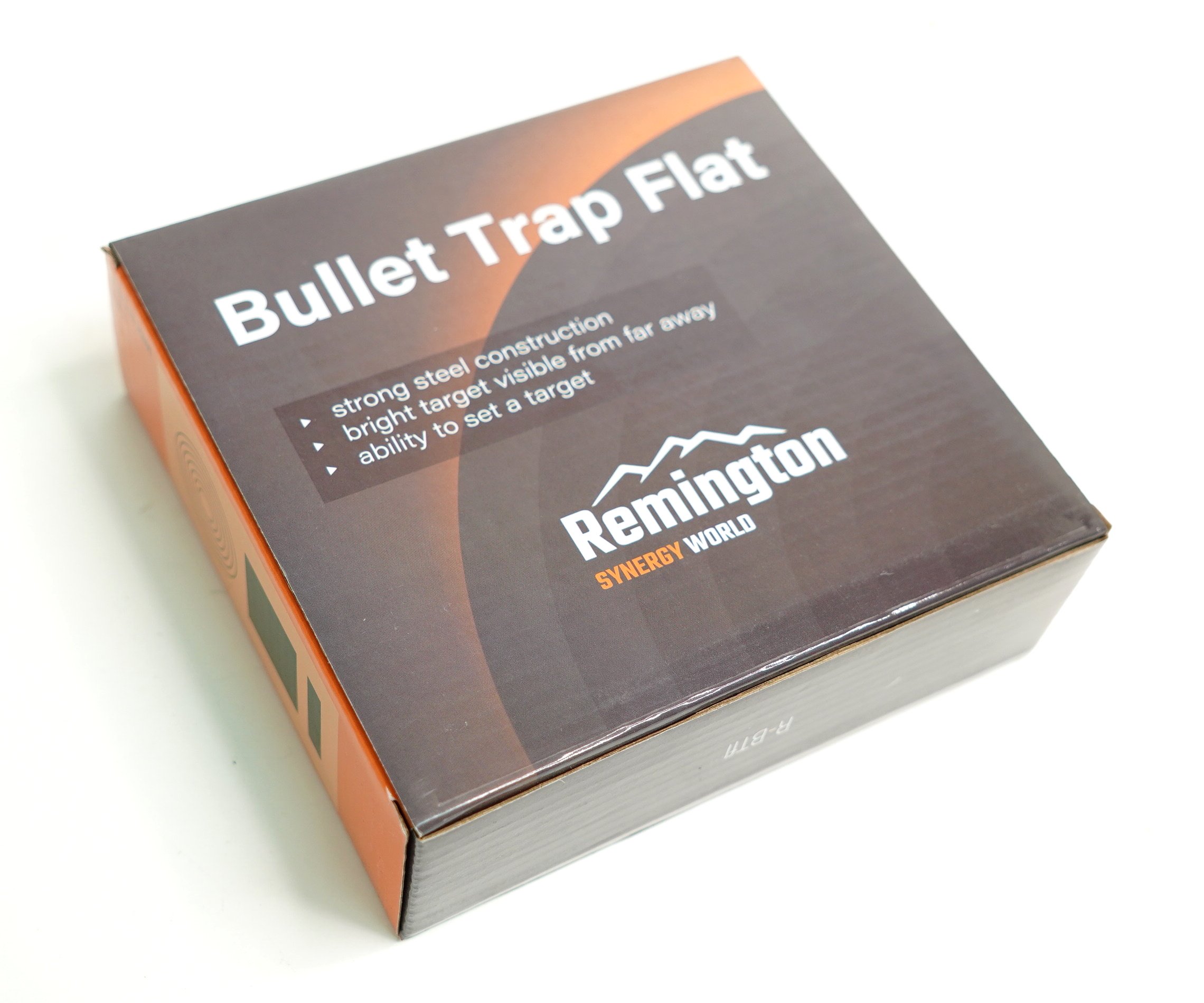 Пулеулавливатель плоский Remington с отсеком для пуль (сталь 1,5 мм, 13,5×15 см, 10 мишеней)