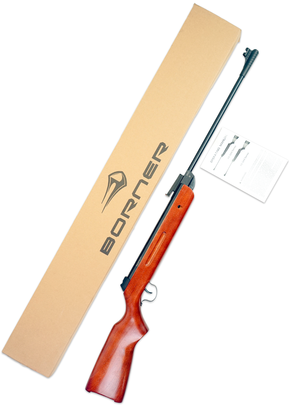 Пневматическая винтовка Borner Chance Wood Safe (дерево, 3 Дж) 4,5 мм