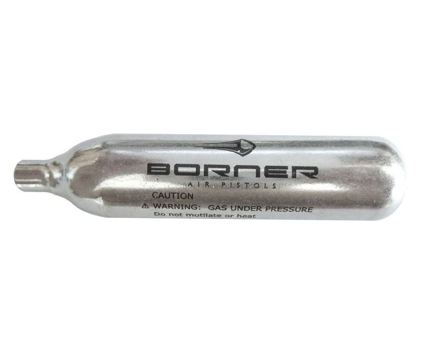 Баллончик CO₂ Borner для пневматики, 12 г, с логотипом