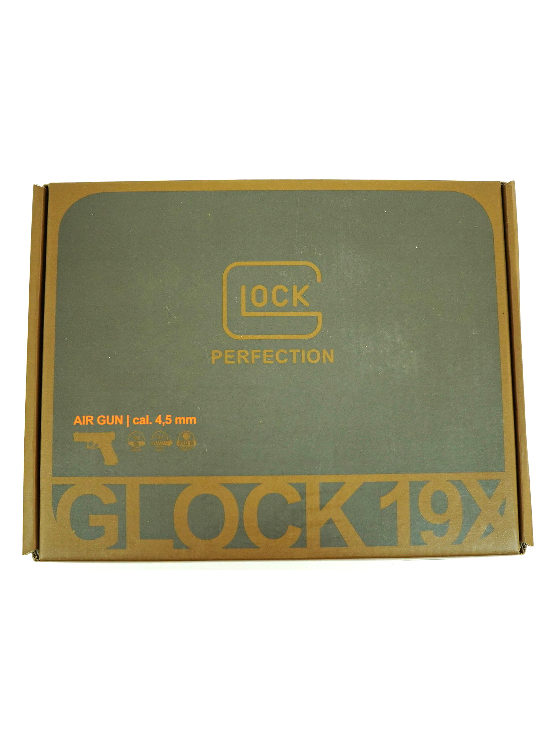 Пневматический пистолет Umarex Glock 19X Tan (Blowback) кал.4,5мм (метал, цвет песок, BB)