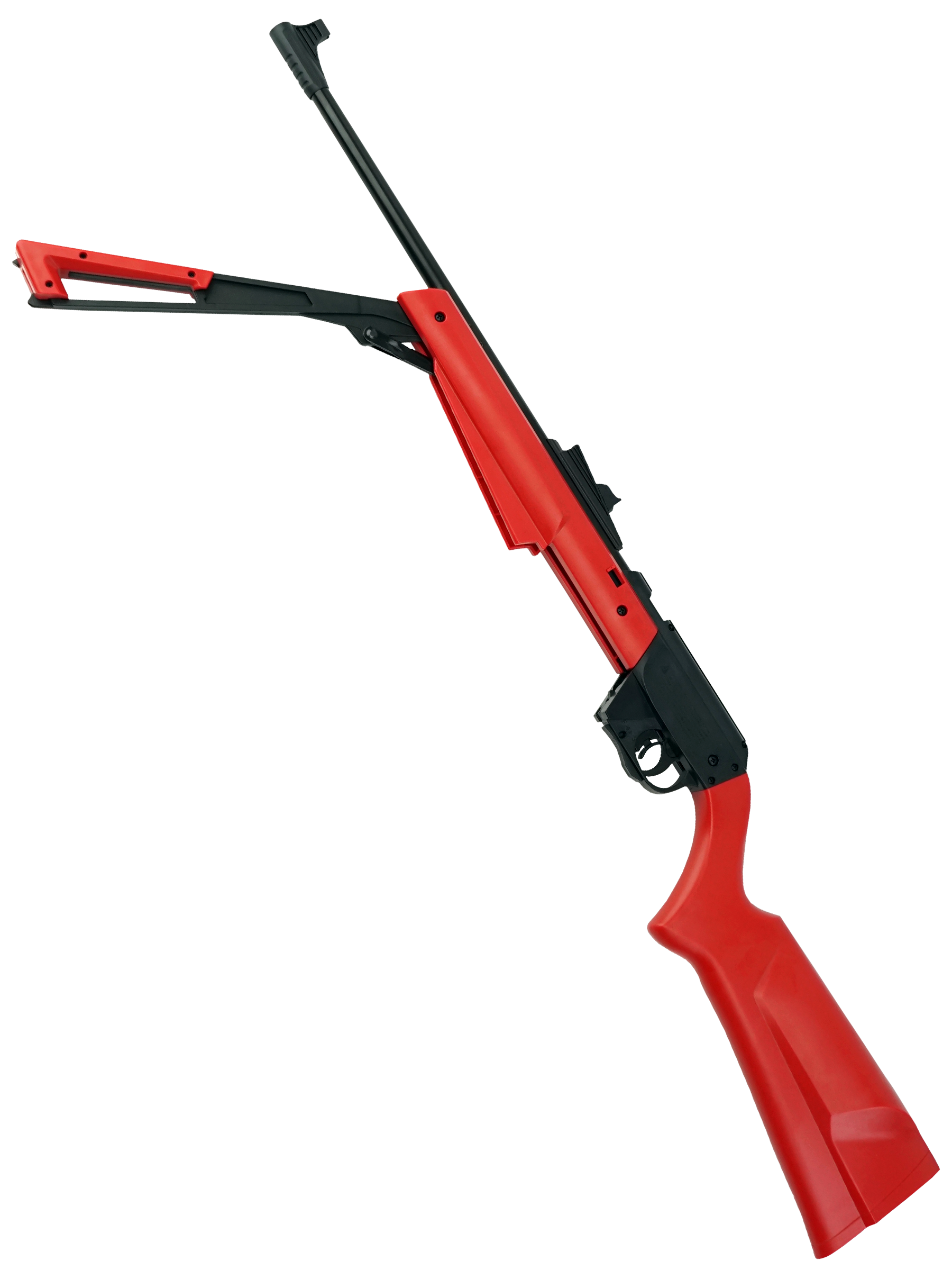 Пневматическая винтовка Borner Simple Strike Pump, Red (пластик, 3 Дж) 4,5 мм
