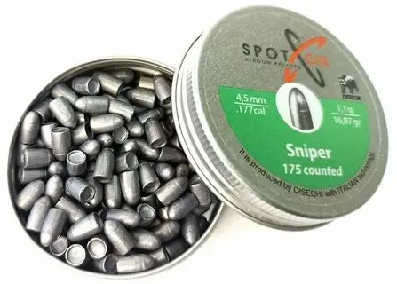 Пули пневматические Spoton Sniper 4,5 мм 1,1 г (350 шт.)