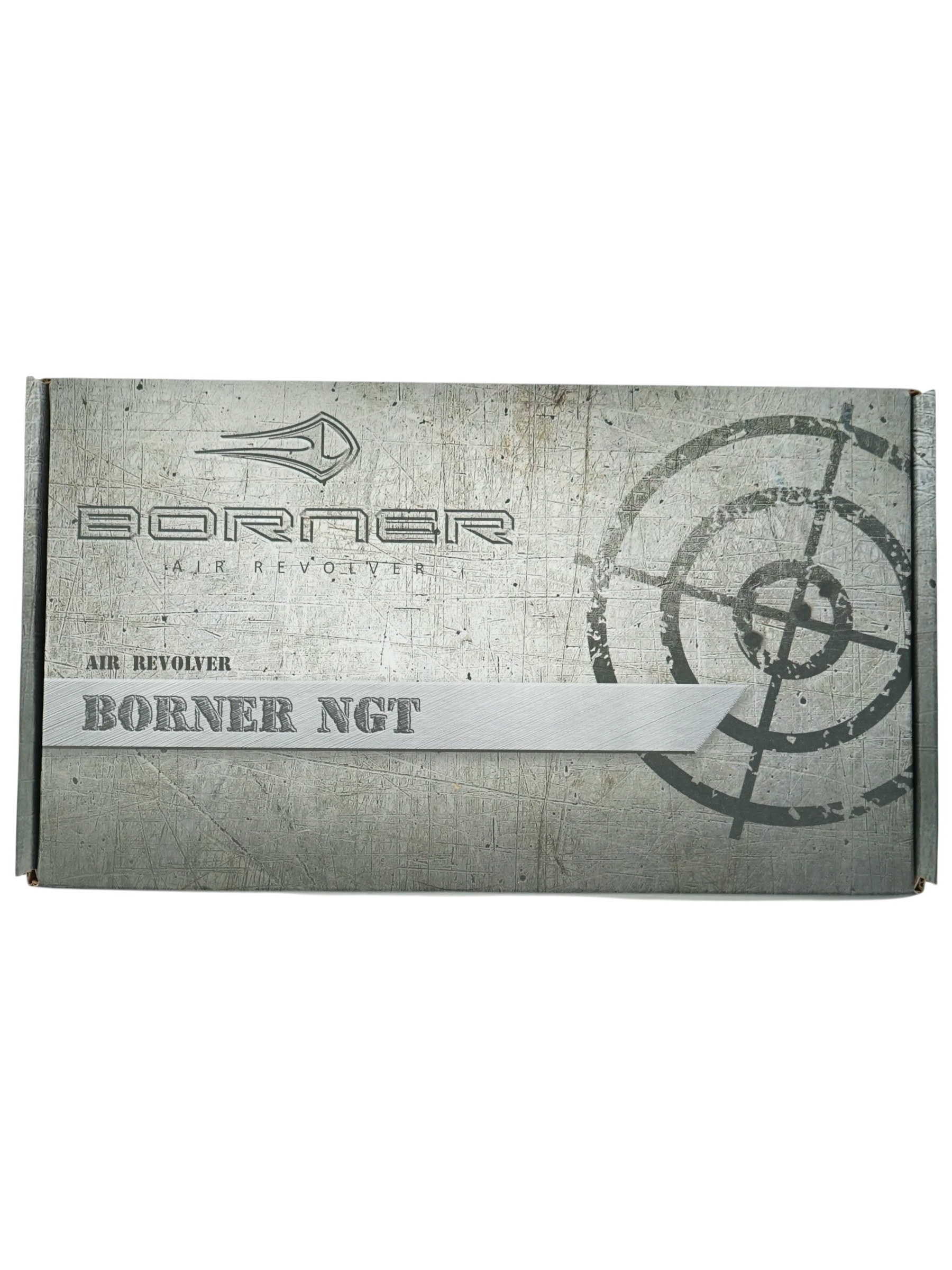 Пневматический револьвер Borner NGT-P, пулевой (Black) 4.5 мм