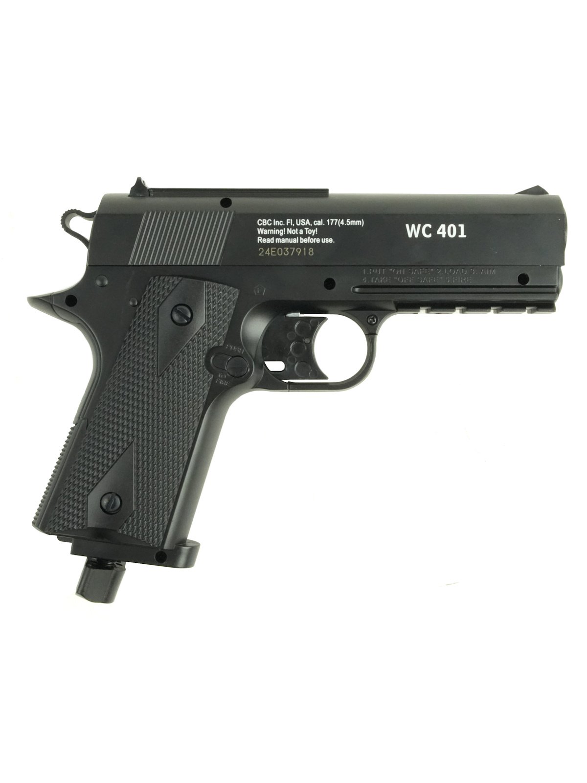 Пистолет пневм. BORNER WC 401, кал. 4,5 мм
